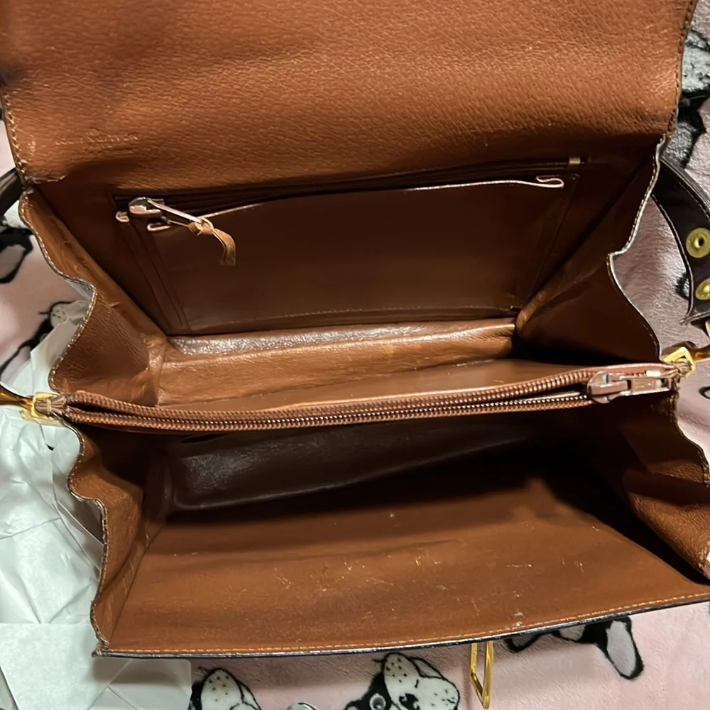 - TRADE Vintage Louis Vuitton Brown Monogram Shoulder Bag Dauphine PM - Picture 3 of 10